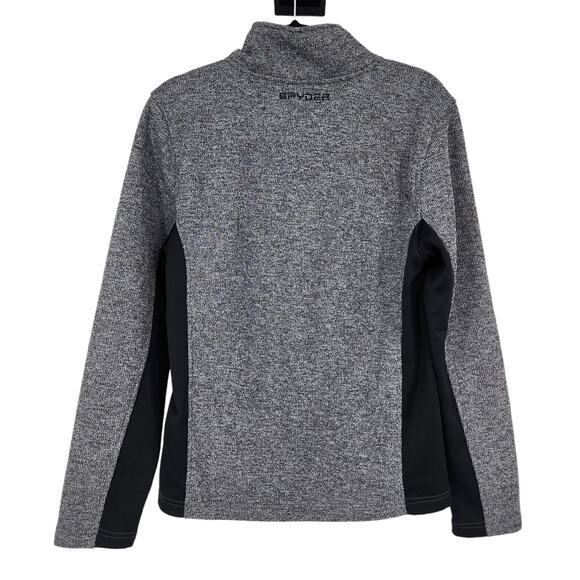 Spyder Men's Half Zip Mid Weight Mock Neck Outbound Sweater Size Small - Picture 3 of 7
